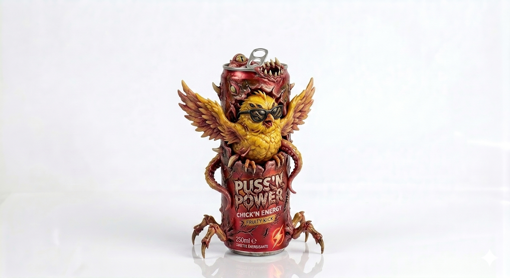 Canette VOLTRUSH Pouss'n Monster