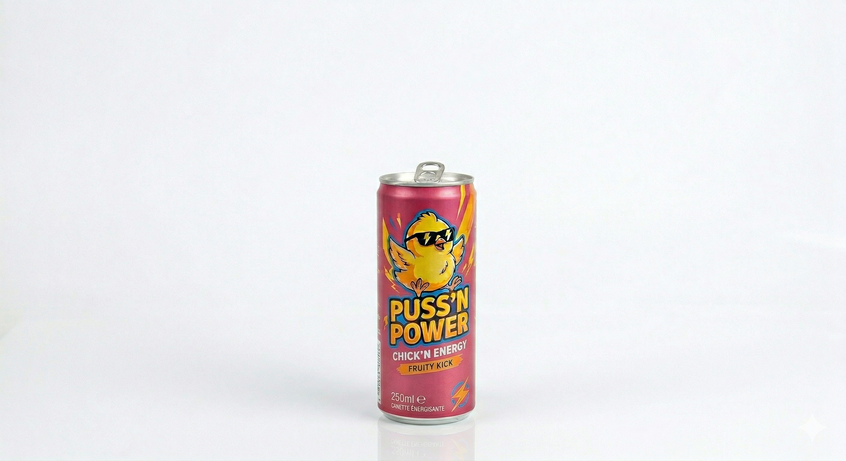 Canette VOLTRUSH Pouss'n Pink